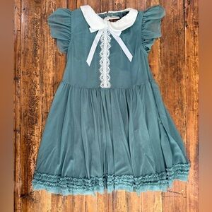Weissman Sage “Head Above Water” lyrical costume dress. Child Large